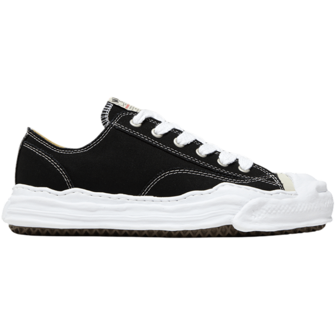 Maison Mihara Yasuhiro Hank OG Sole Canvas Low (Black/White)