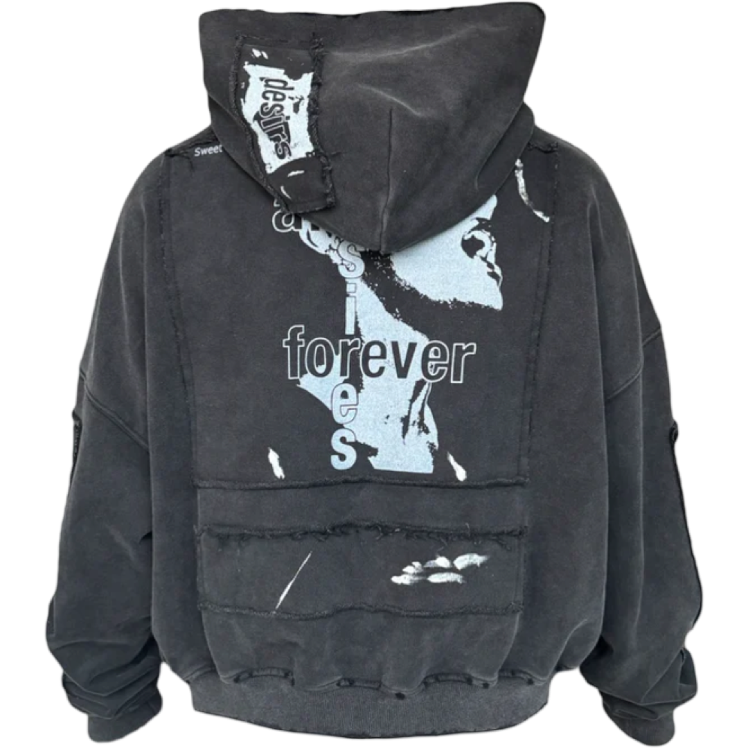 Matiere de Desirs Encore Hoodie (Washed Black)