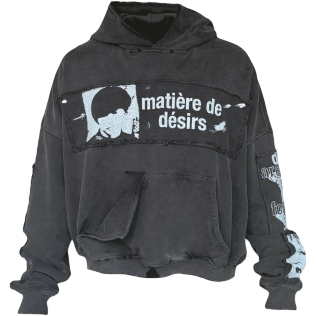 Matiere de Desirs Encore Hoodie (Washed Black)