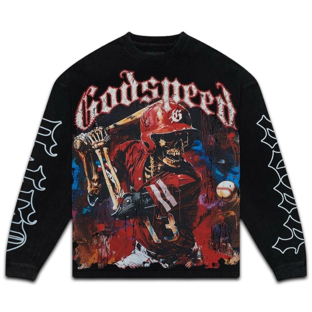 Godspeed Grandslam Long-sleeve (Washed Black)
