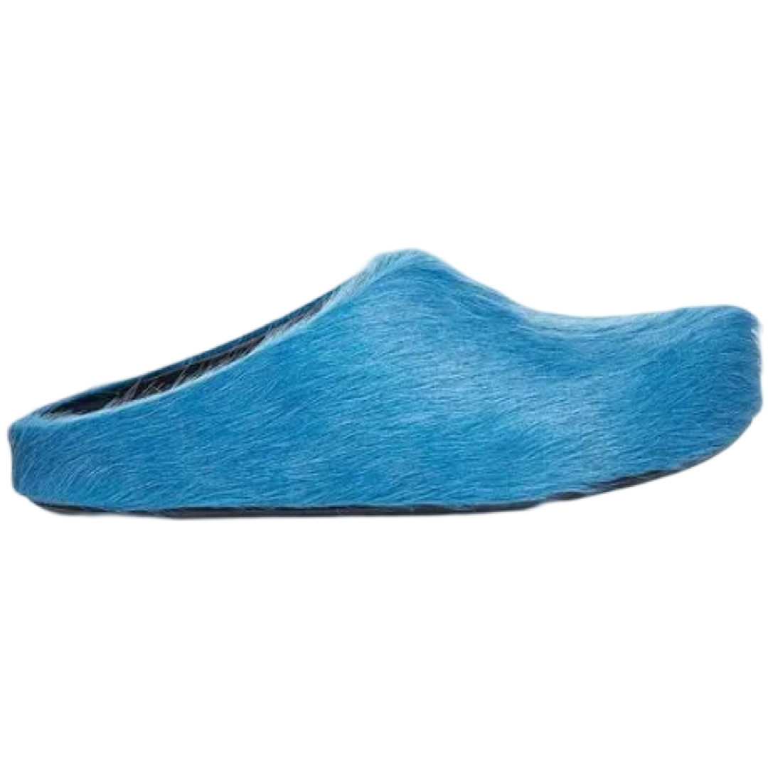 Marni Fussbett Sabot Slides (Blue)