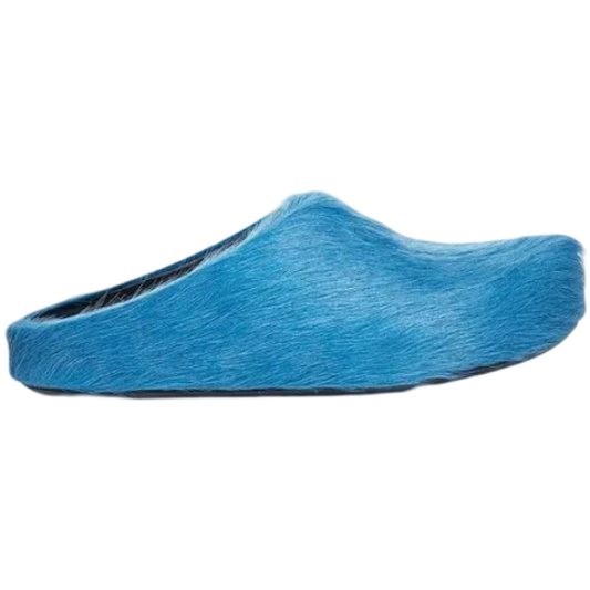 Marni Fussbett Sabot Slides (Blue)