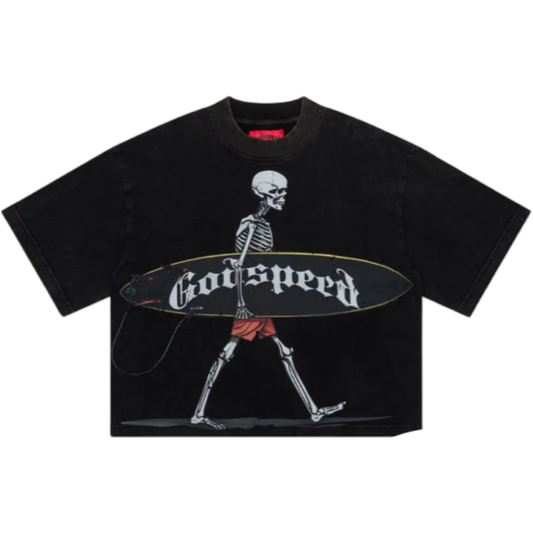 GodSpeed 'Surf’ Tee (Black)
