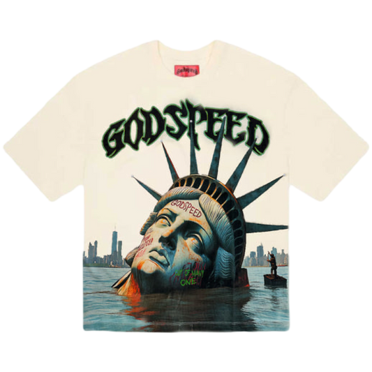 GodSpeed 'Sunken Liberty’ Tee (Cream)