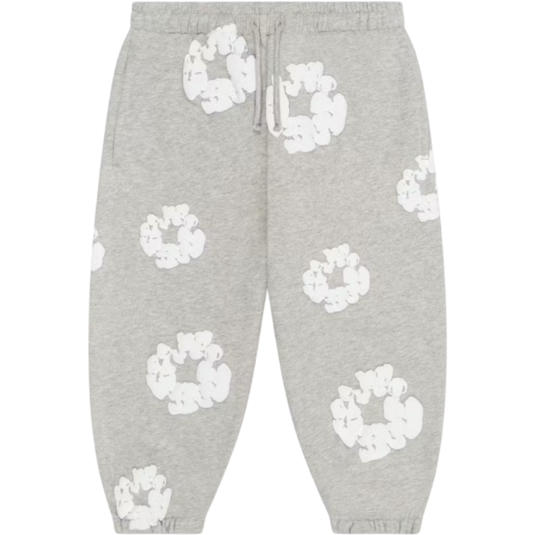 Denim Tears Kids Cotton Wreath Sweatpants (Grey)