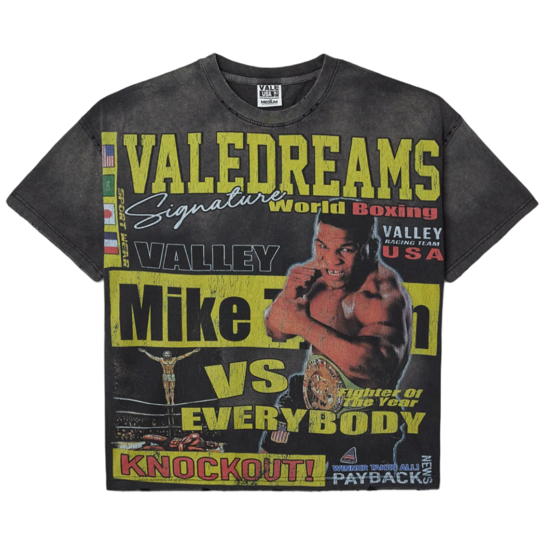Vale ‘Iron Mike’ Tee (Vintage Black)