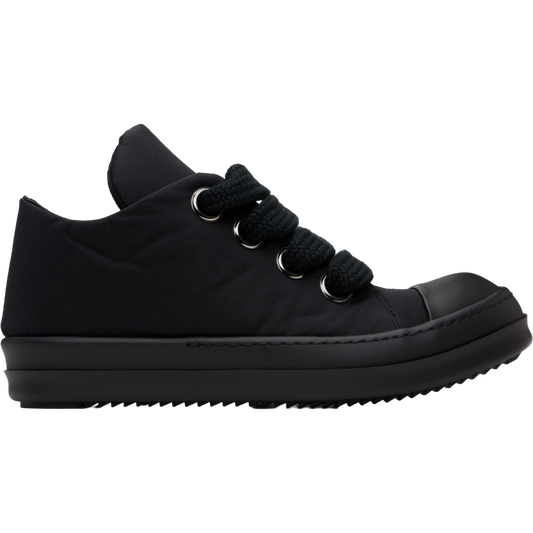 Rick Owens Jumbo Lace Puffer Low (Black/Black)