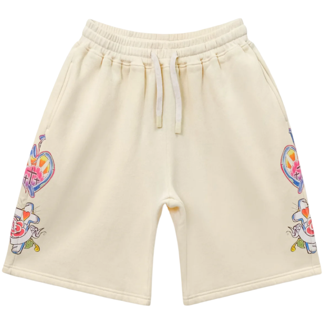 Righteous "Risen King" Shorts (Cream)