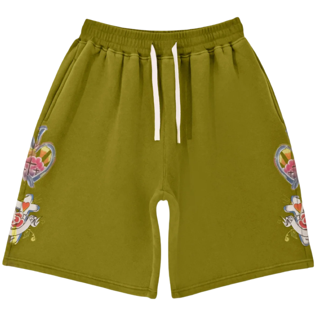 Righteous "Risen King" Shorts (Green)