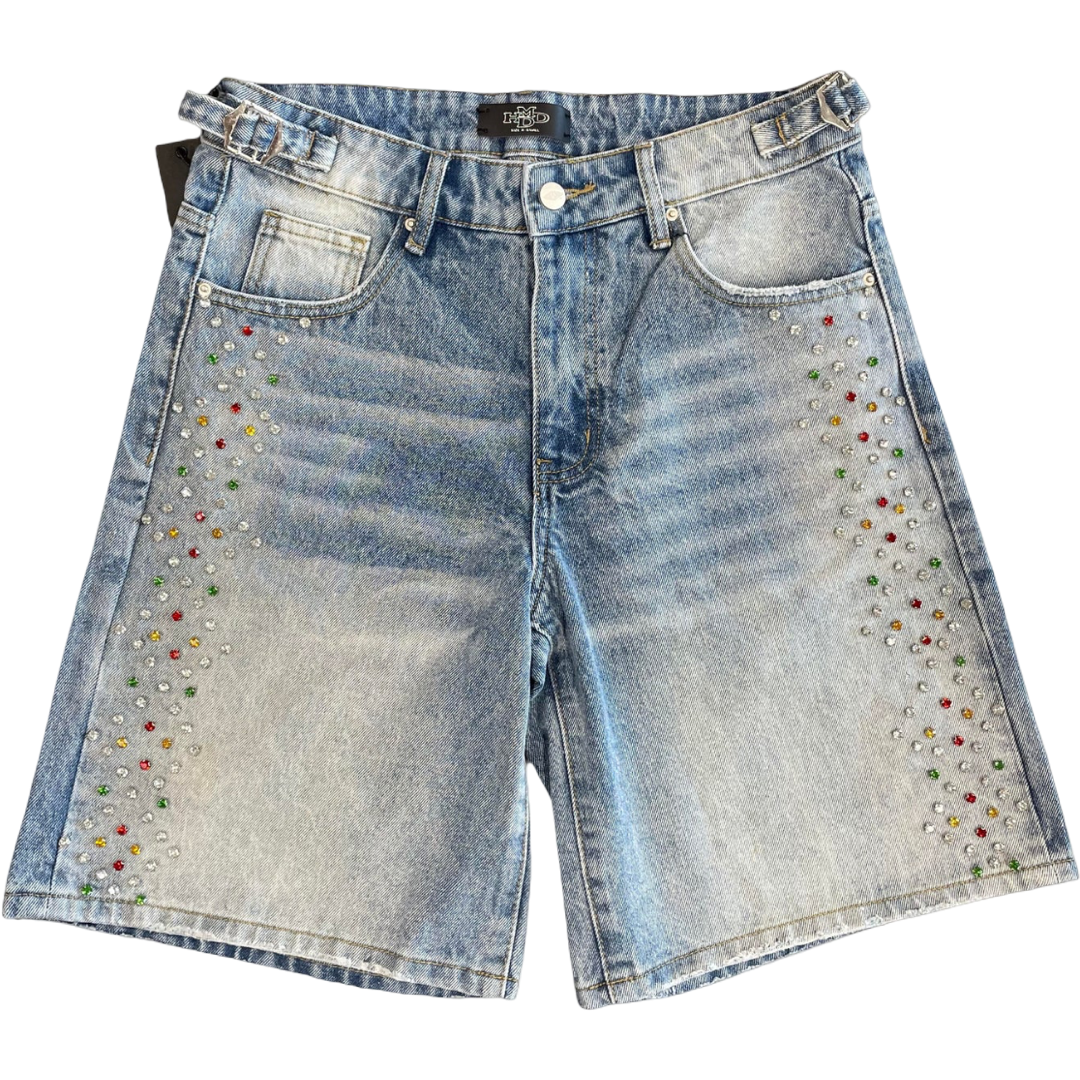 HMDD Crystal Jean Short (Lightwash)