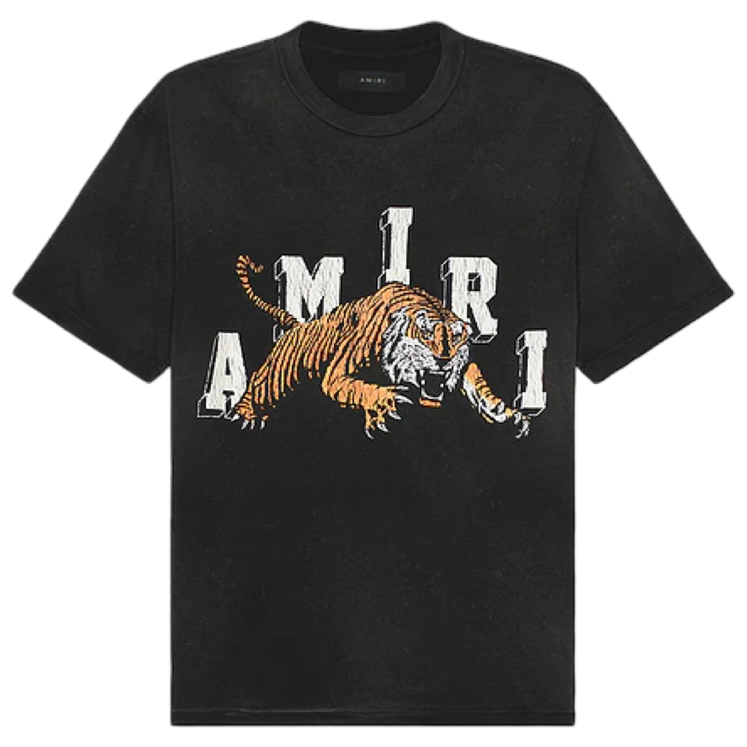 Amiri Vintage Tiger Tee (Black)