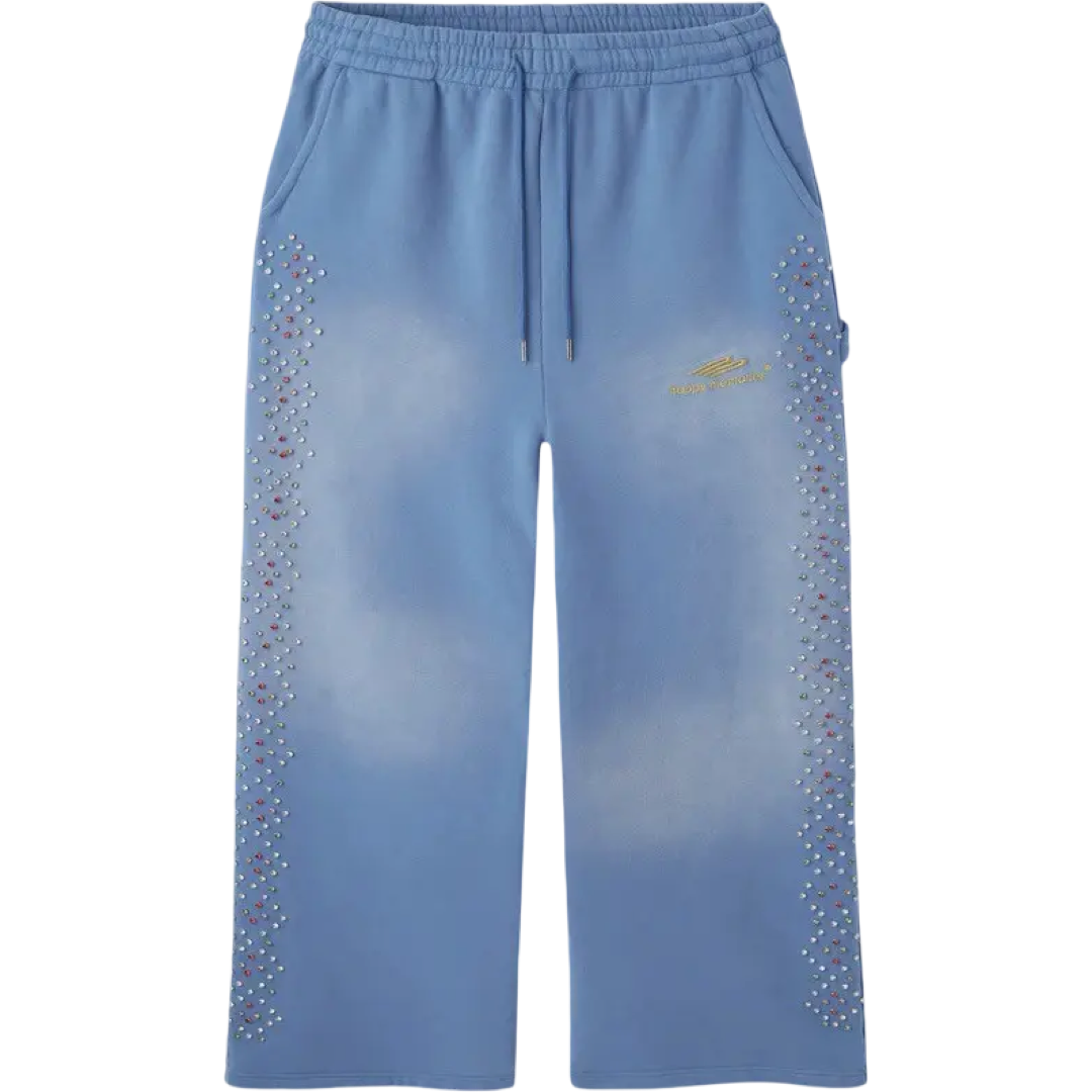 HMDD Crystal Sweatpants (Light Blue)