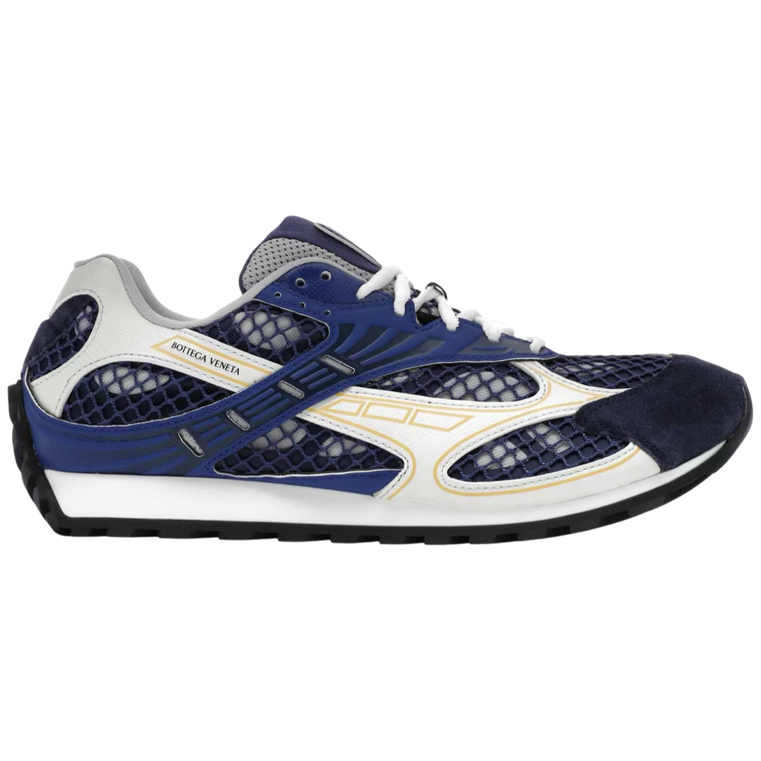 Bottega Veneta Orbit Sneaker (Blue/Yellow)