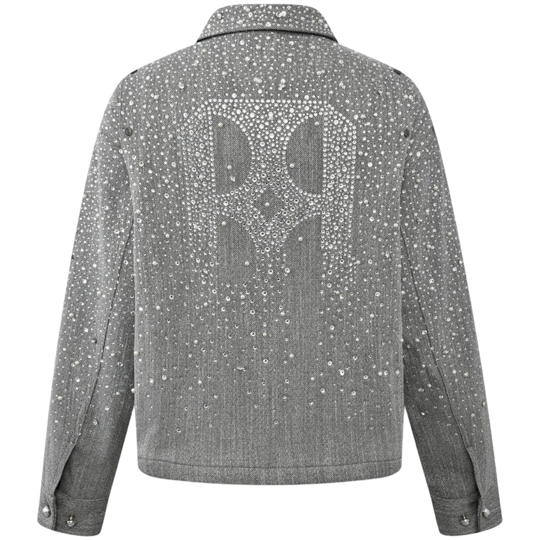 Birth of Royal Child ‘20K Diamond’ Zip Up Jacket (Grey)