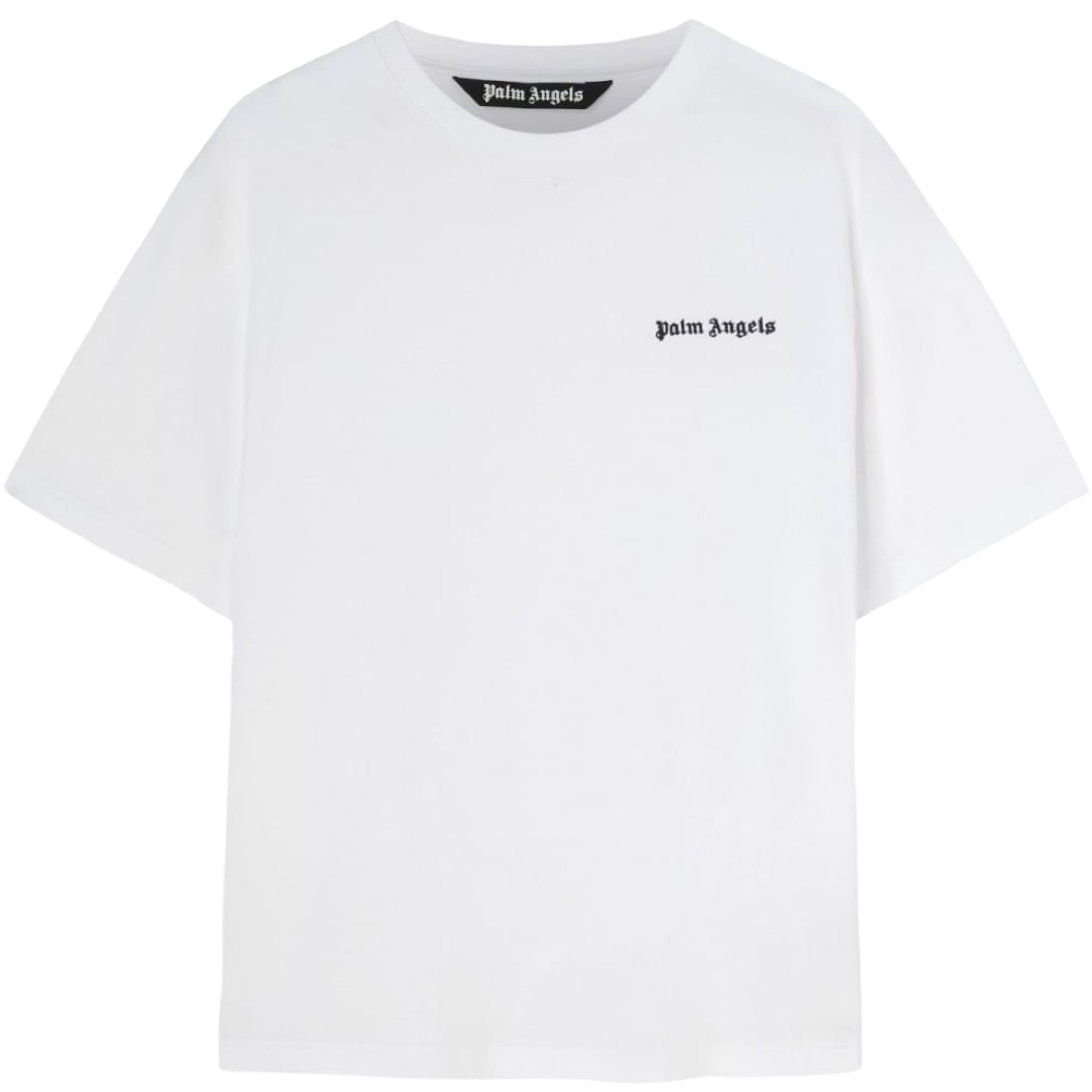 Palm Angels ‘Basic Logo’ Tee (White)