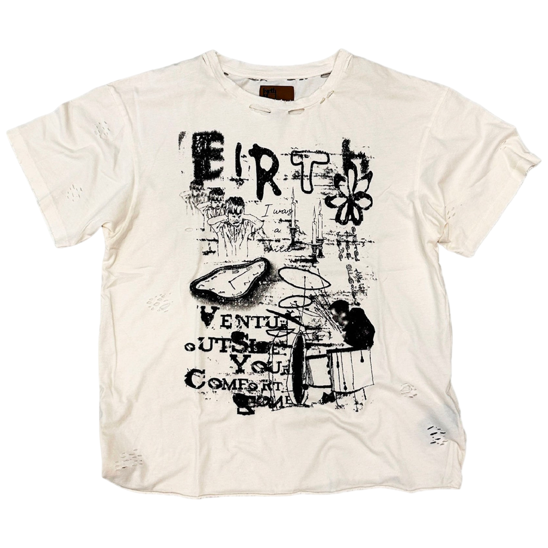 Birth of Royal Child ‘Blues Vintage’ Tee (White)
