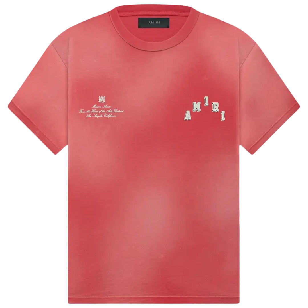 Amiri Collegiate Tee (Red)