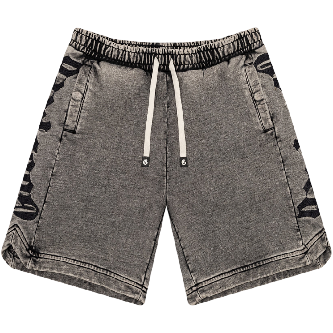 GodSpeed Courtside Shorts (Charcoal Wash Grey)
