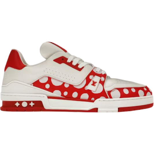 LV Polka Dot Trainer Red White LV 9.5 (US 11)