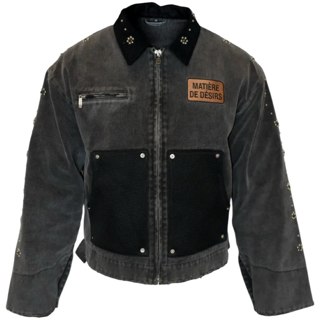 Matiere de Desirs Studded Work Jacket