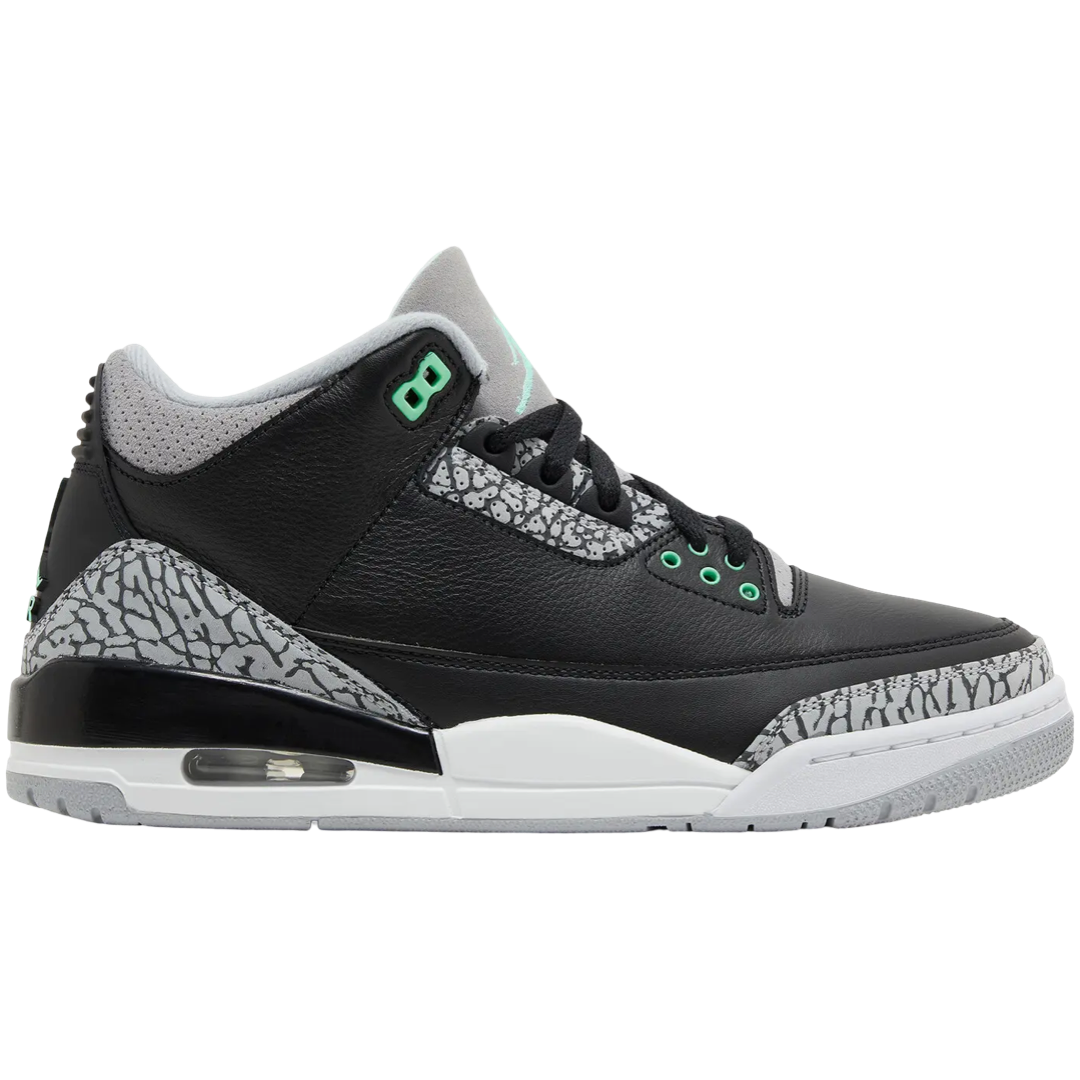 Jordan 3 Retro "Green Glow"