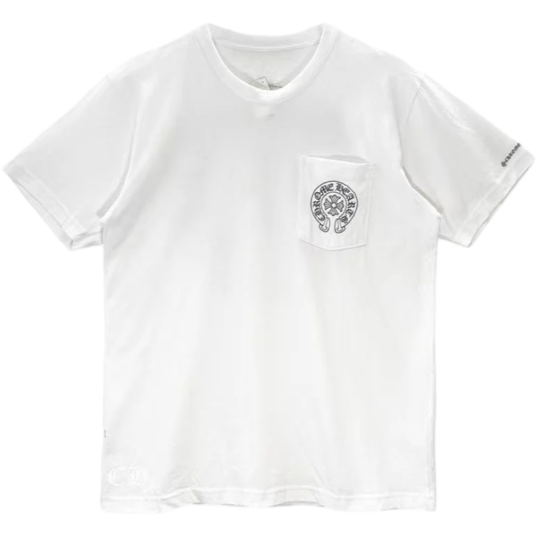 Chrome Hearts Horseshoe Pocket Tee (White)