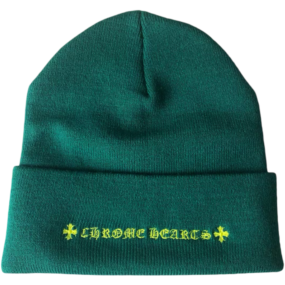 Chrome Hearts Matty Boy ‘Spec’ Beanie (Green)
