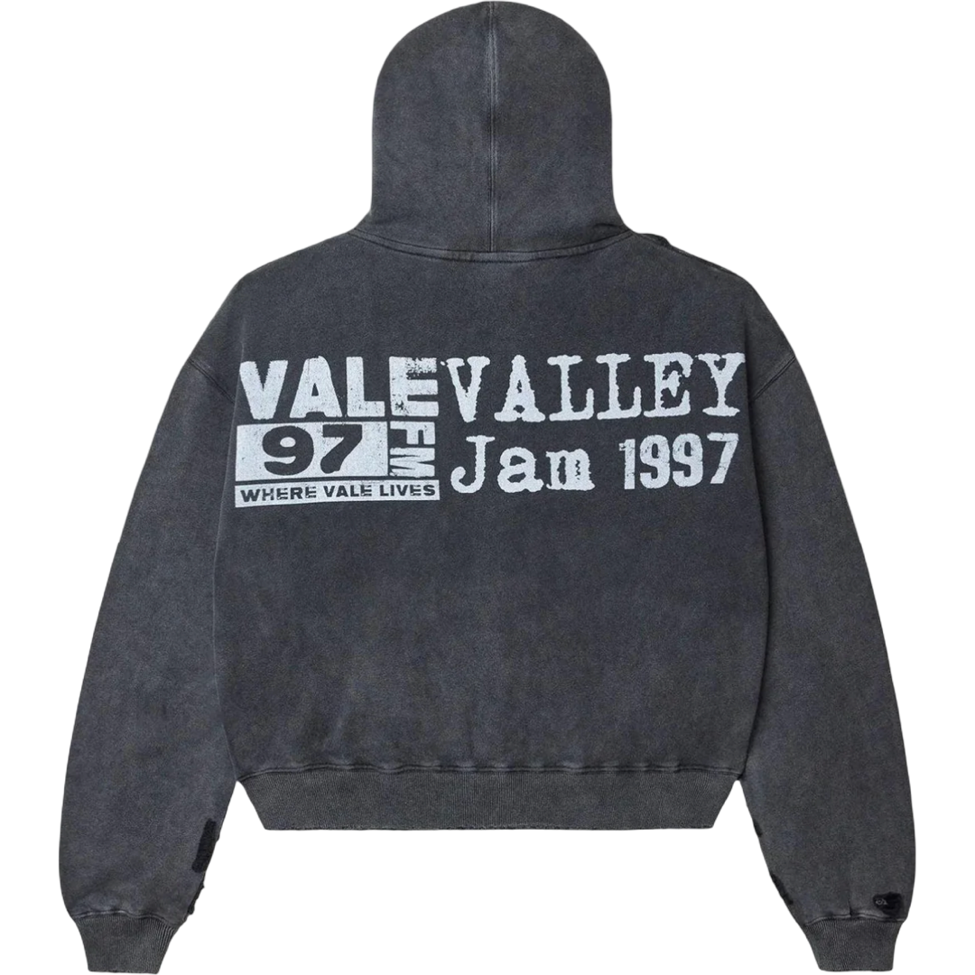 Vale Big Chain Hoodie (Black)
