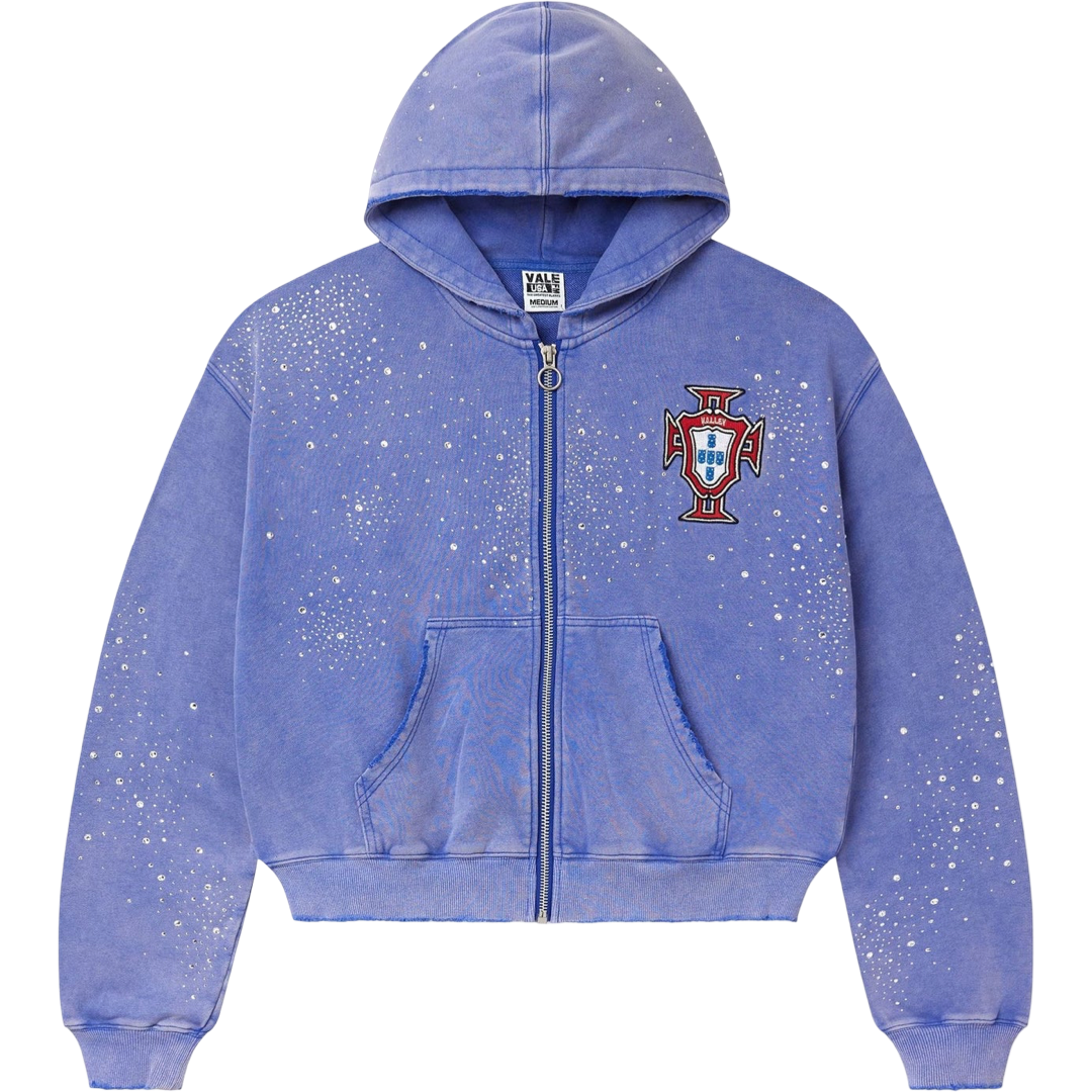 Vale Pluto Cluster Zip Up Hoodie (Blue)