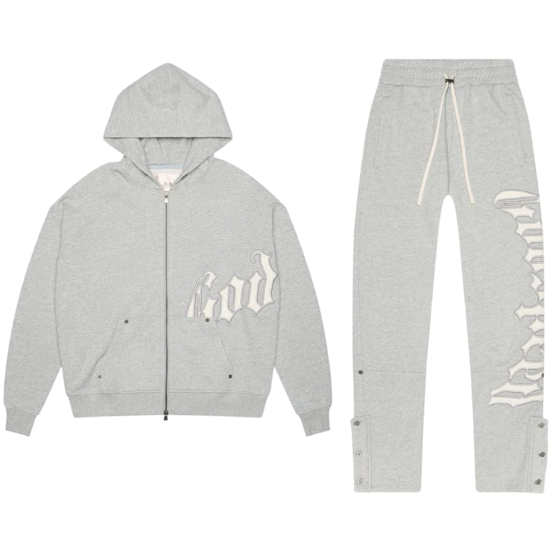 Godspeed 'OG Logo' French Terry Sweatsuit (Heather Grey)