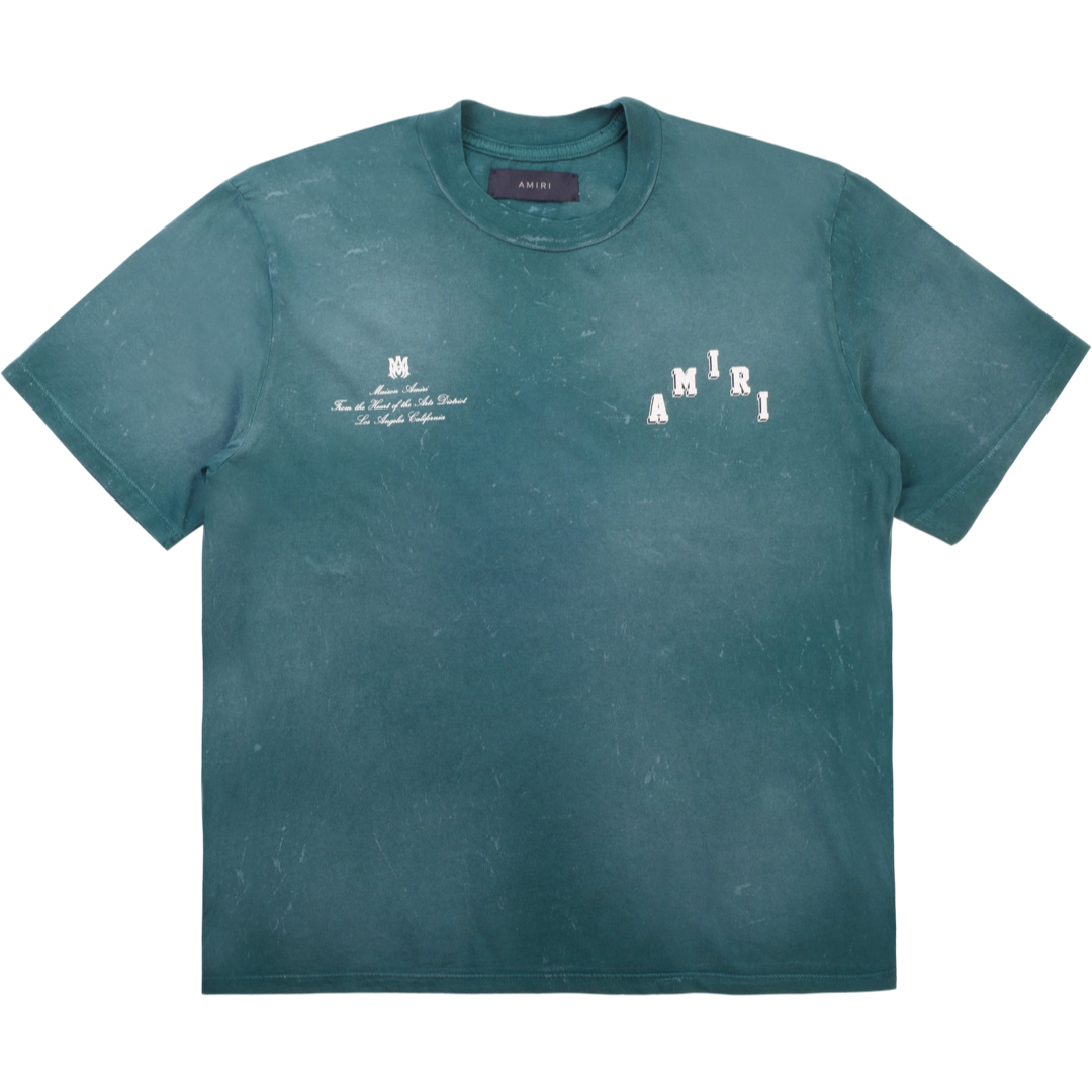 Amiri Collegiate Tee (Green)