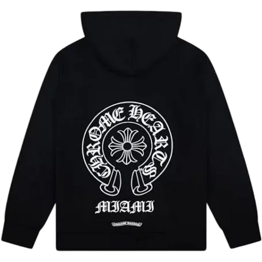 Chrome Hearts Miami Pullover Hoodie (Black)