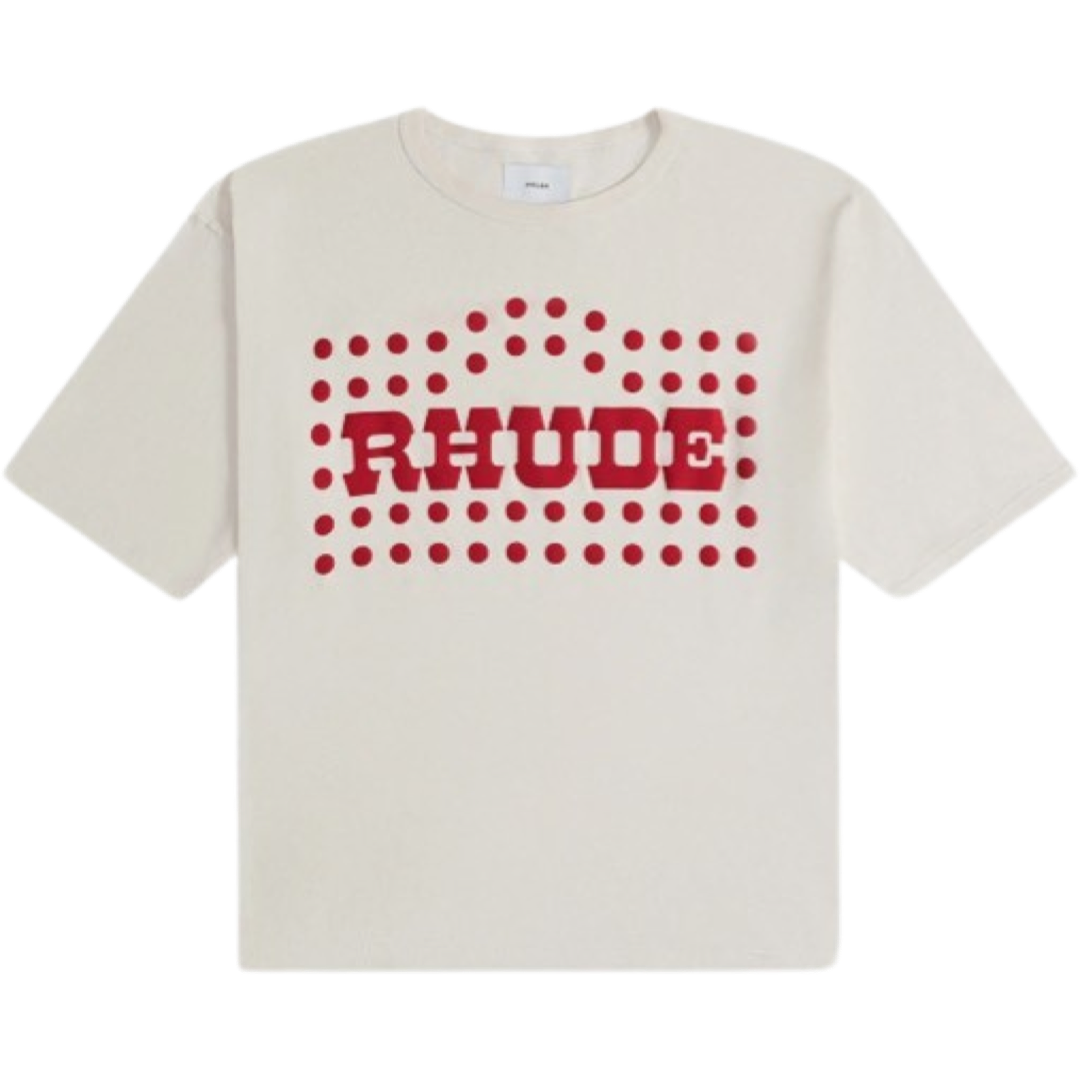 Rhude Flocked Burnout Tee