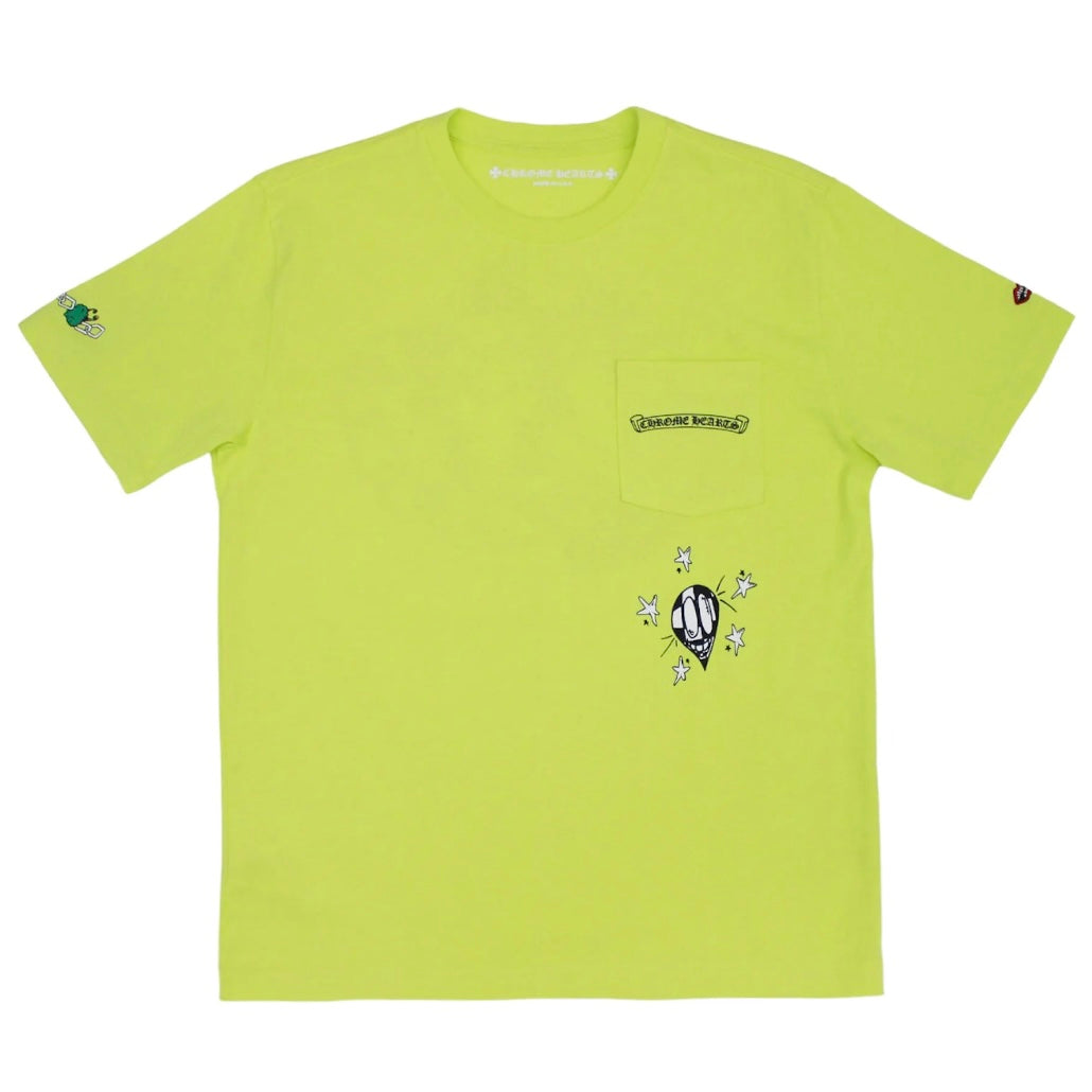 Chrome Hearts x Matty Boy Link Tee Lime Green