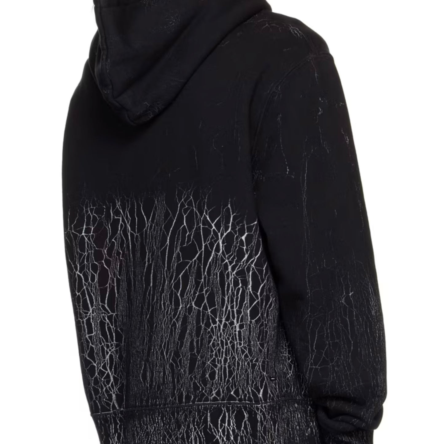 Amiri Cracked Dye Core Logo Hoodie (Black)