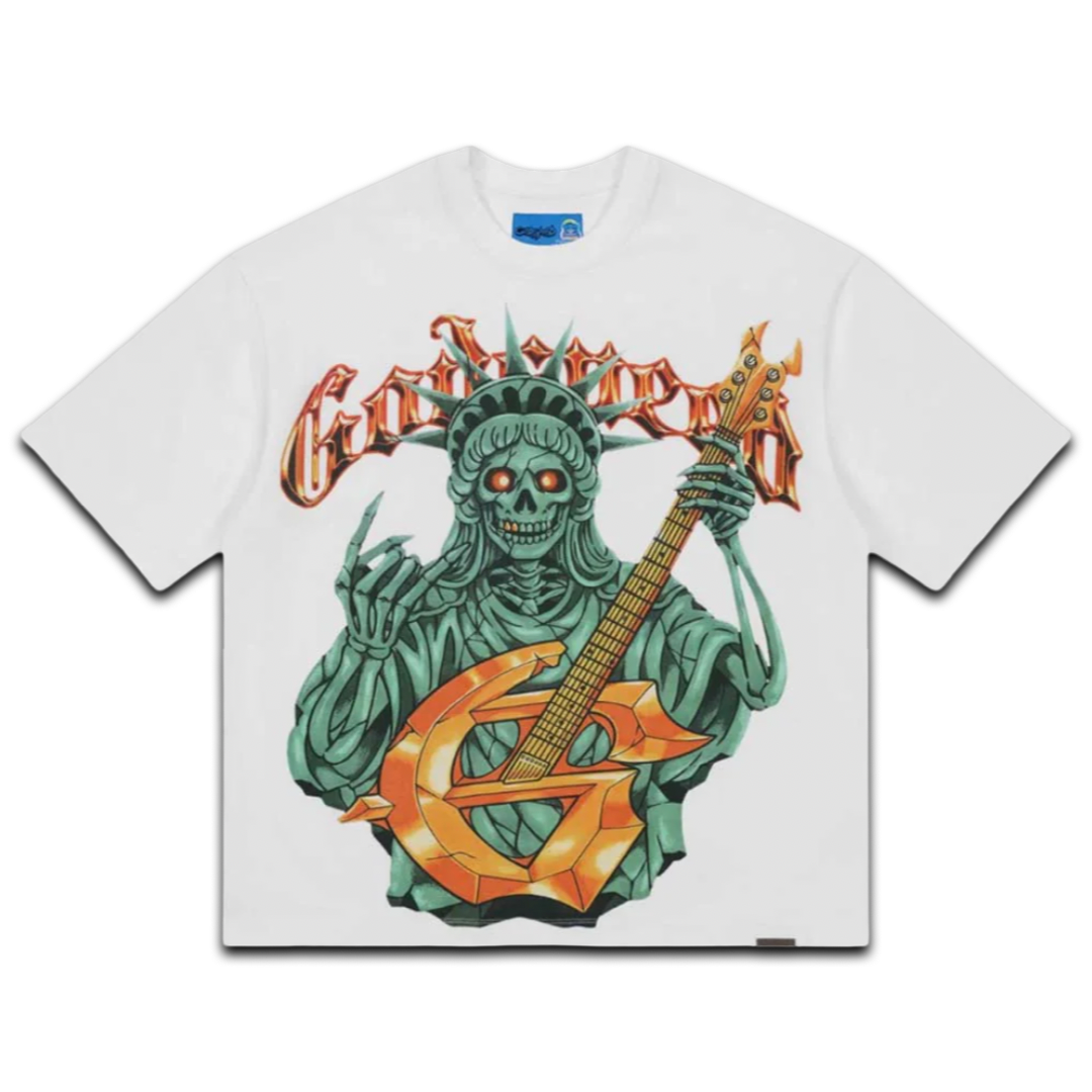 Godspeed Liberty Rock Tee (White)