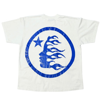 Hellstar Gel Sport Logo Tee White/Blue