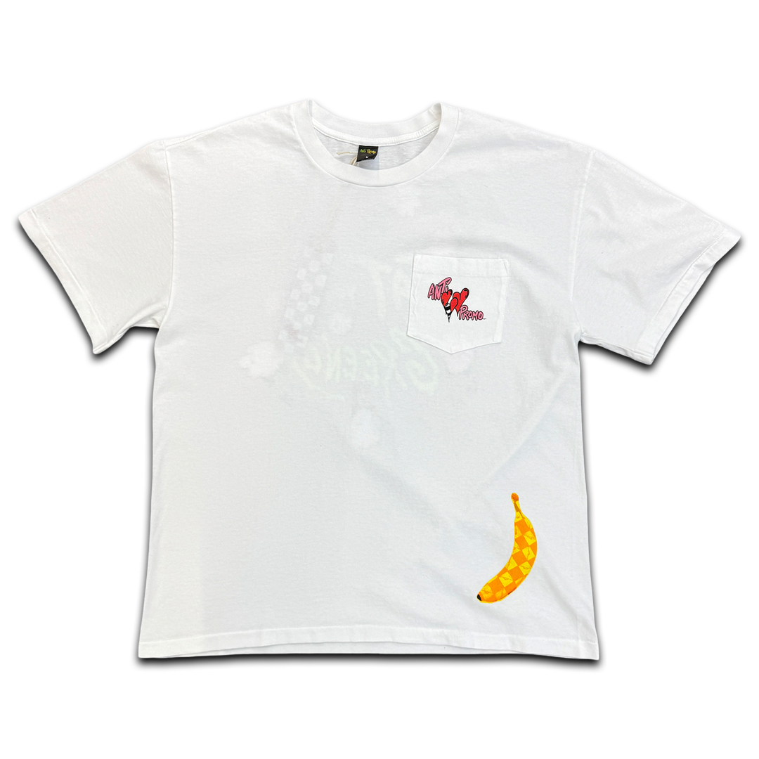 Matty Boy Anti Promo Eat Your Greens Tee (White)