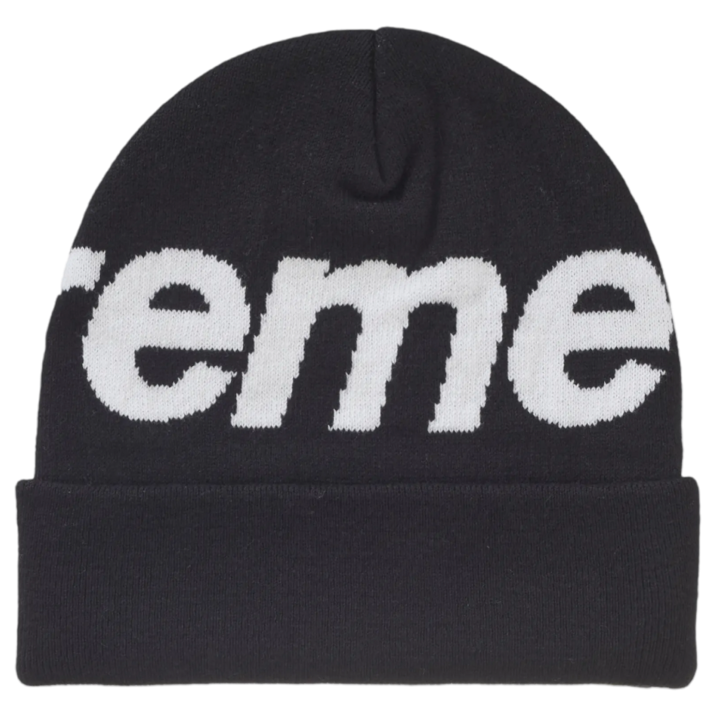 Supreme Big Logo Beanie (Black)