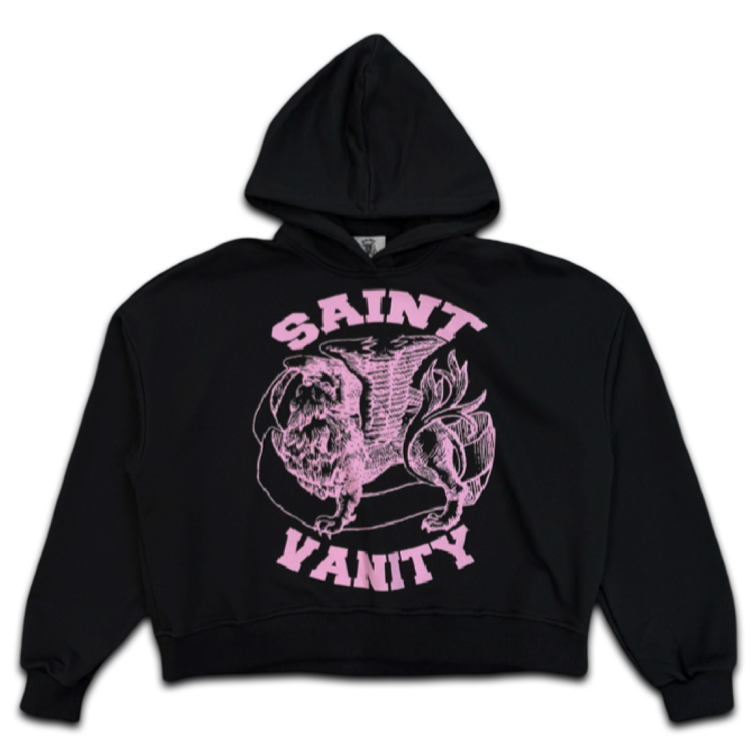 Saint Vanity Griffin Hoodie (Black/Pink)