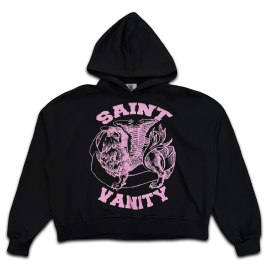 Saint Vanity Griffin Hoodie (Black/Pink)