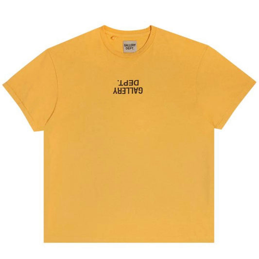 Gallery Dept. F-cked Up Logo T-Shirt Yellow