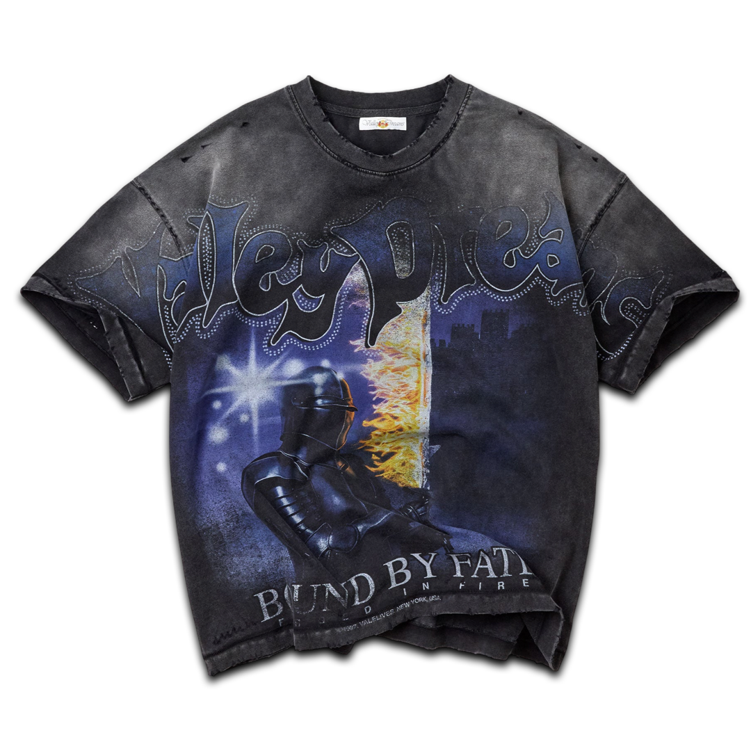 Vale Forever "Lancelot Tee" (Aged Black)