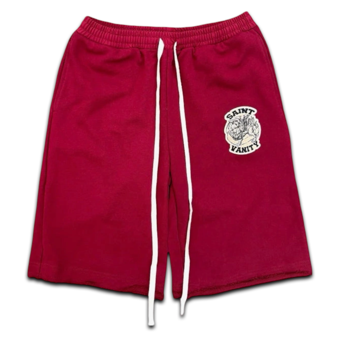 Saint Vanity Uniform Shorts (Red)