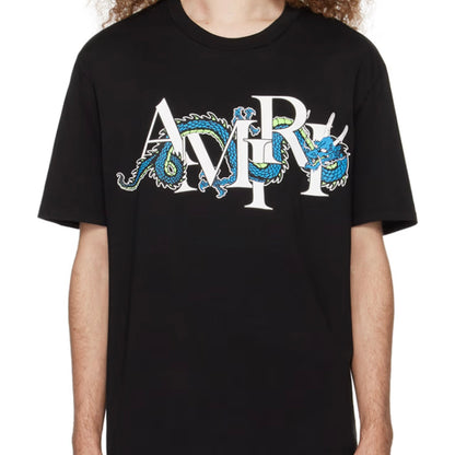 Amiri 'CNY Dragon' Tee (Black)