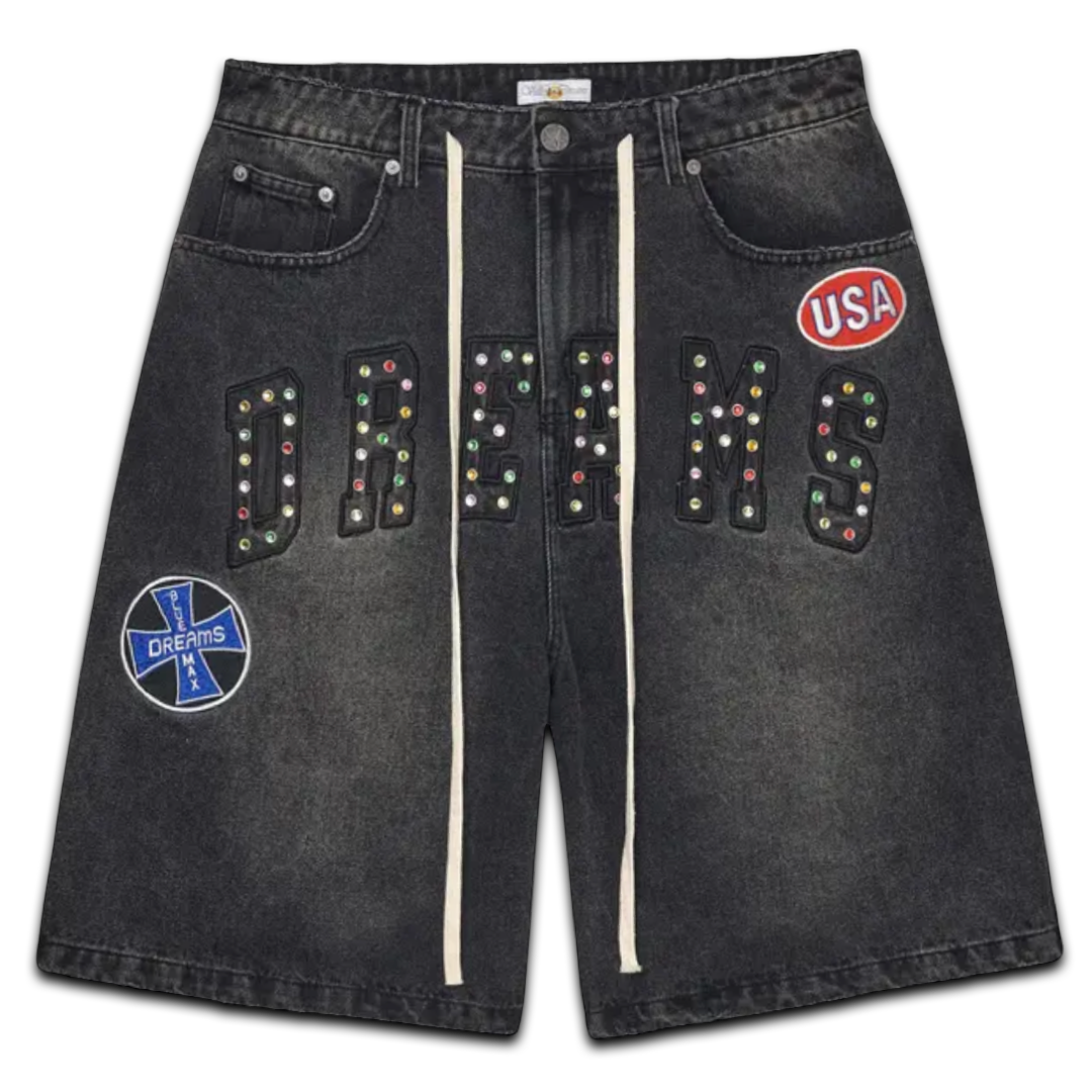 Vale Forever Dream Jorts (Black)