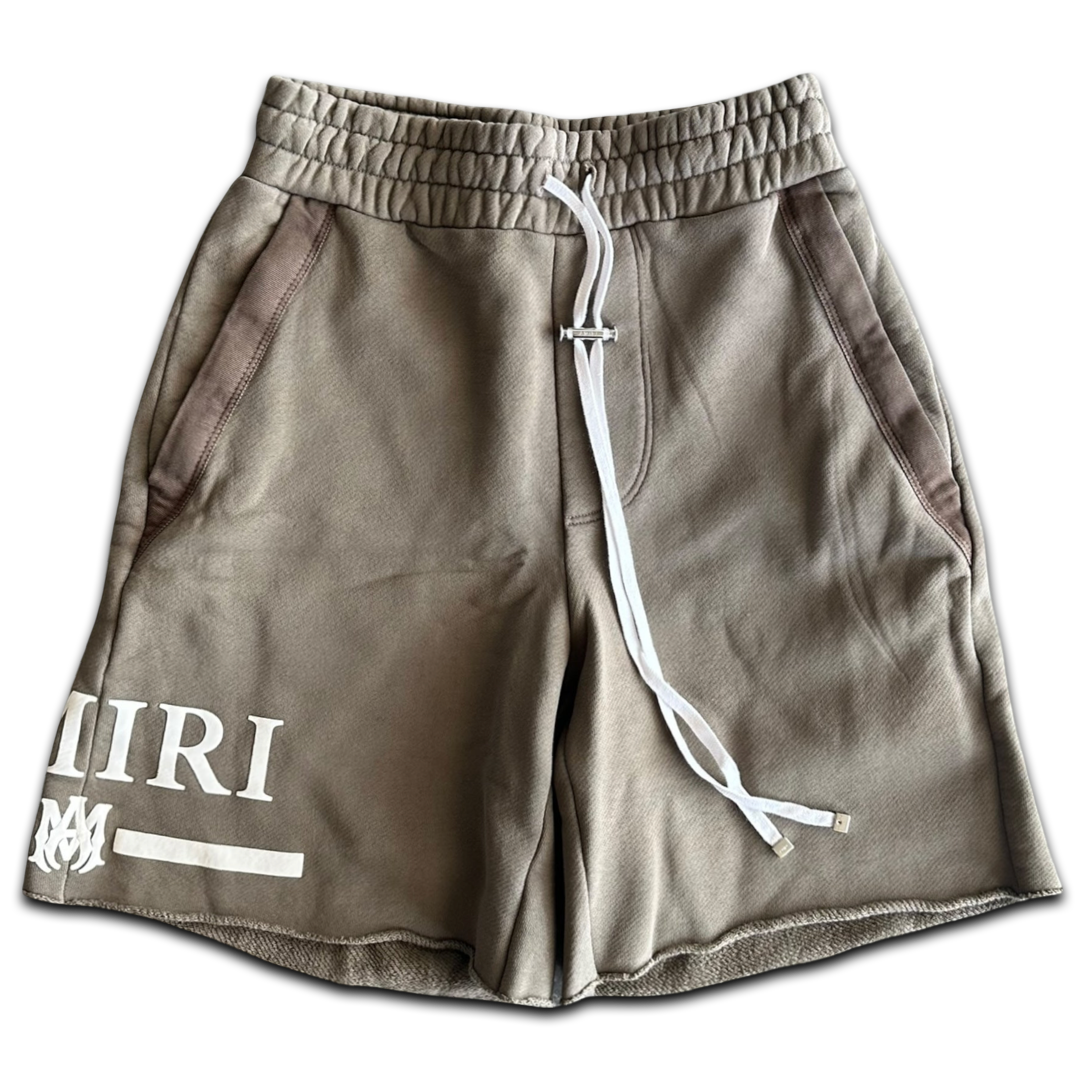 Amiri MA Bar Logo Shorts (Brown)