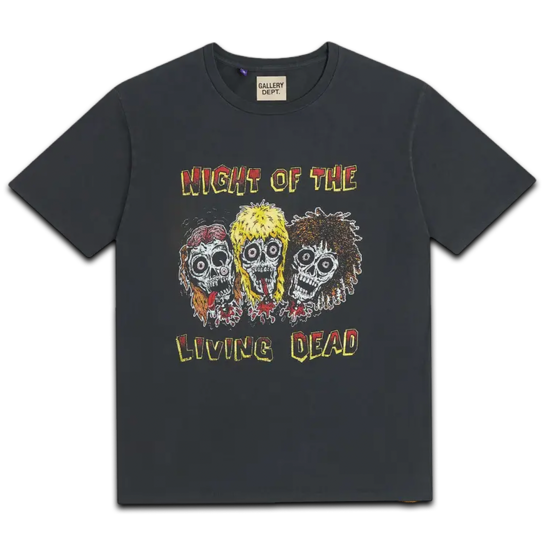 Gallery Dept. Night Of The Living Dead Tee (Vintage Black)