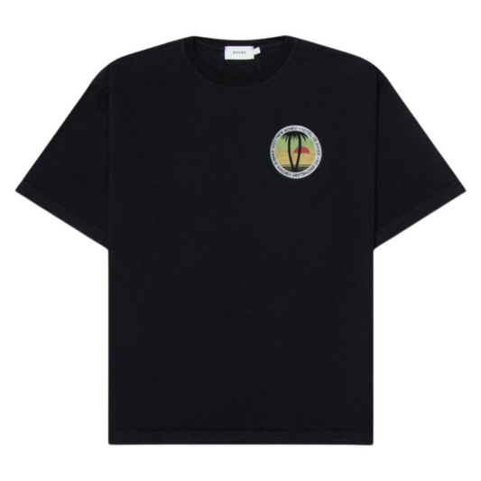 Rhude Twin Palm Trees Tee (Black)