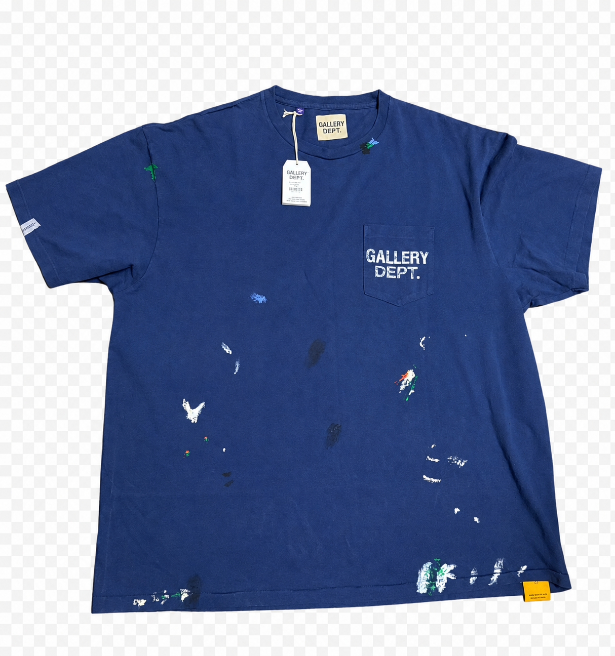 Gallery Dept. Vintage Logo Painted Tee (Navy)